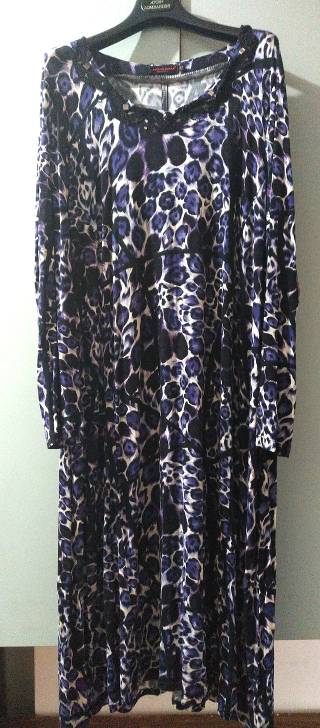 Abito da donna lungo taglia 47 xl/xxl