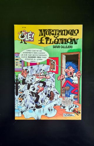 Cómic Safari Callejero olé 98 Mortadelo y Filemón