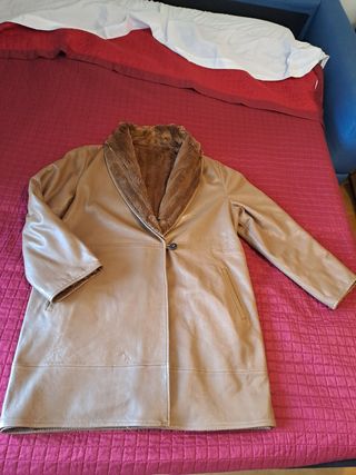 Chaquetón piel reversible 