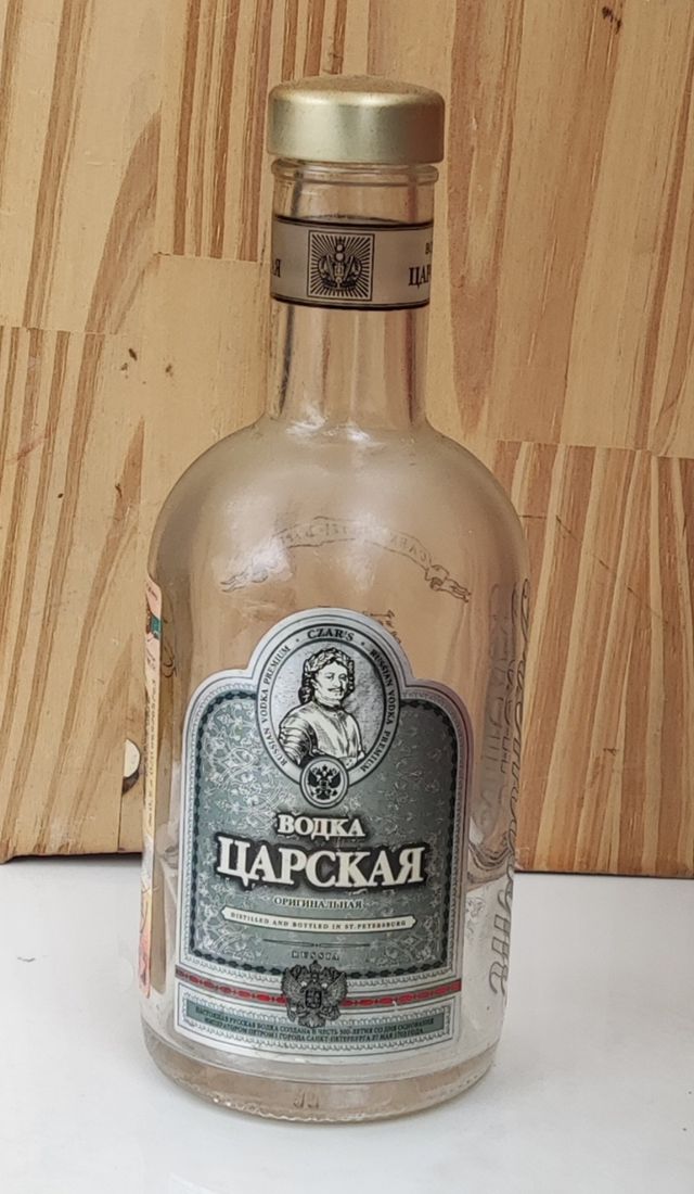 Botella para decorar