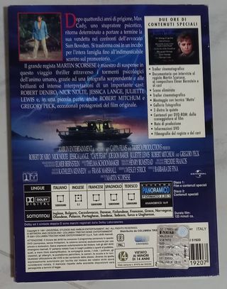 Dvd Cape fear con Robert De Niro