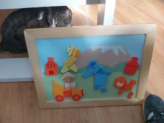 Puzzle magnético Savannah