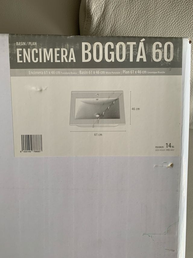 Encimera de baño
