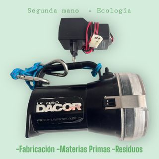 Foco/Linterna de buceo Dacor Vintage