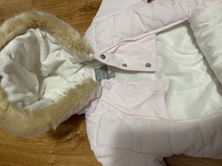 Saco abrigo plumón bebe niña