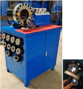 Maquina para prensar latiguillos MTKS