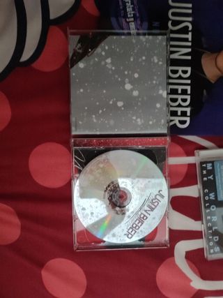 Libro y CD's Justin Bieber