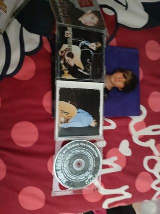 Libro y CD's Justin Bieber