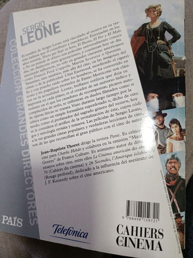 El libro de Sergio Leone