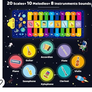 Alfombra piano infantil