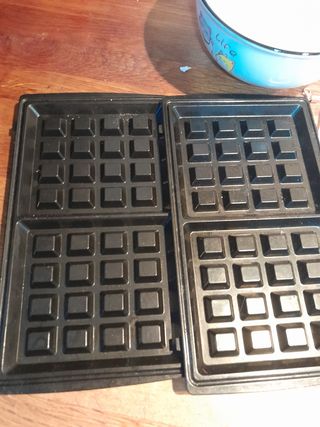 Sandwichera gofrera plancha 3 en 1