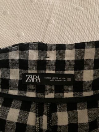 Falda pantalón de Zara