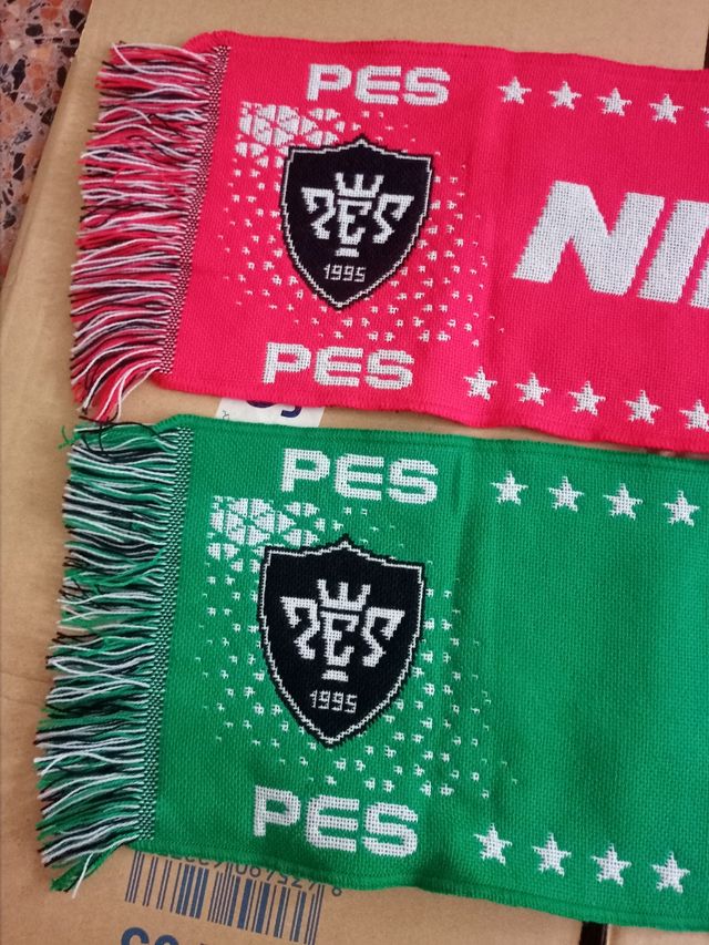 lote Bufandas pro Evolution soccer pes