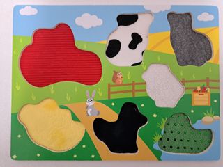 Puzzle madera animales