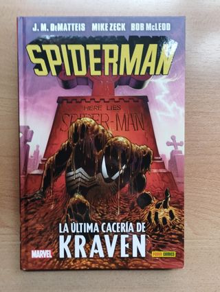 Cómic Spiderman La última cacería Kraven