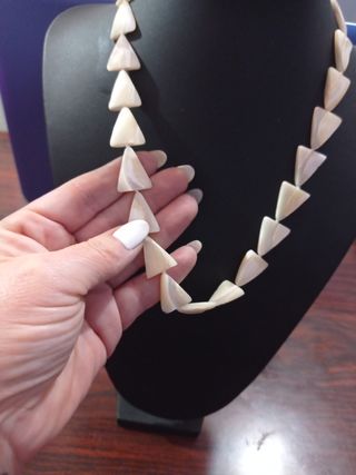 Collar de nácar y plata 