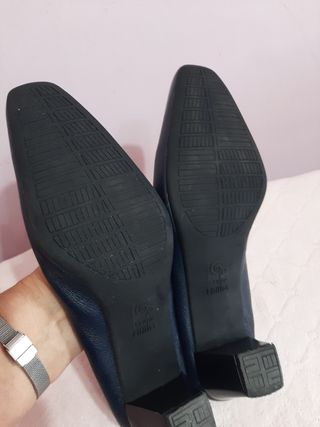 Zapatos pitillos piel 