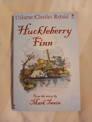 Libro Huckleberry Finn, Mark Jwain