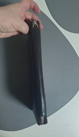 Cartera de piel Adolfo Dominguez