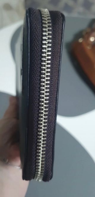 Cartera de piel Adolfo Dominguez