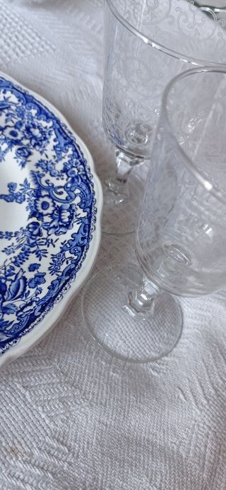 Copas cristal vintage