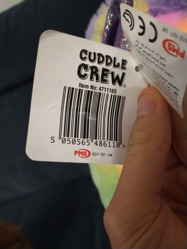 Peluche Unicornio de CUDDLE CREW