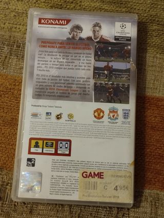 Juego PES 2010 para PSP