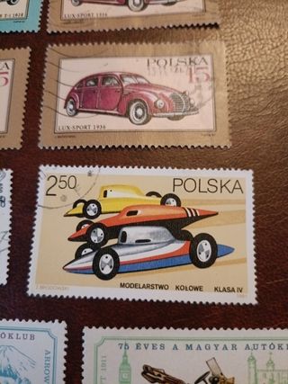 LOTE SELLOS DE COCHES