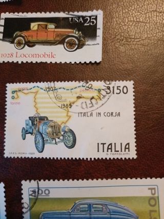 LOTE SELLOS DE COCHES