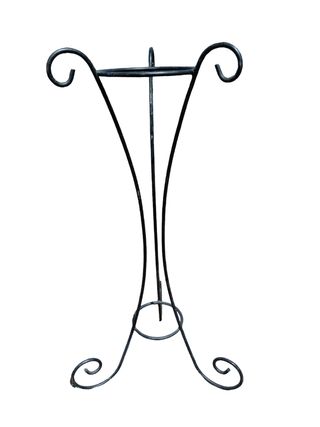 PORTA MACETAS HIERRO FORJADO