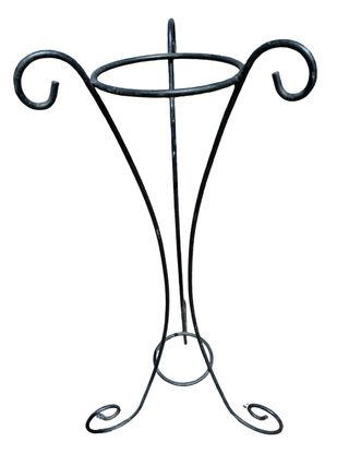 PORTA MACETAS HIERRO FORJADO