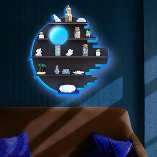 Estanteria estrella de la muerte Star Wars