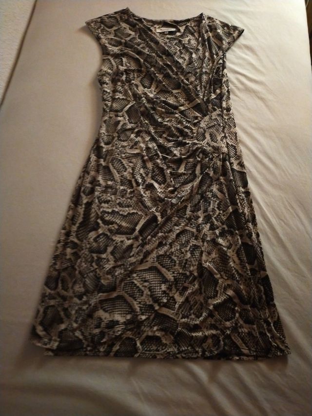 Vestido licra animal print