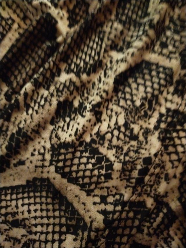 Vestido licra animal print