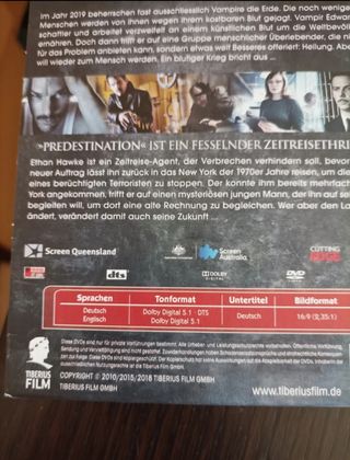 DVD Daybreakers & Predestination