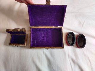 3 cajitas cofre decoración joyería