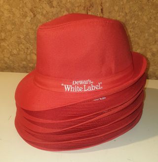 6 SOMBREROS WHITE LABEL