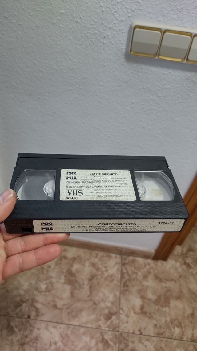 Cortocircuito(VHS) 1986