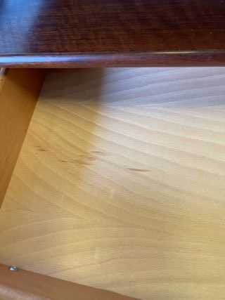 ✅pareja mesita de noche vintage 70 restaurada