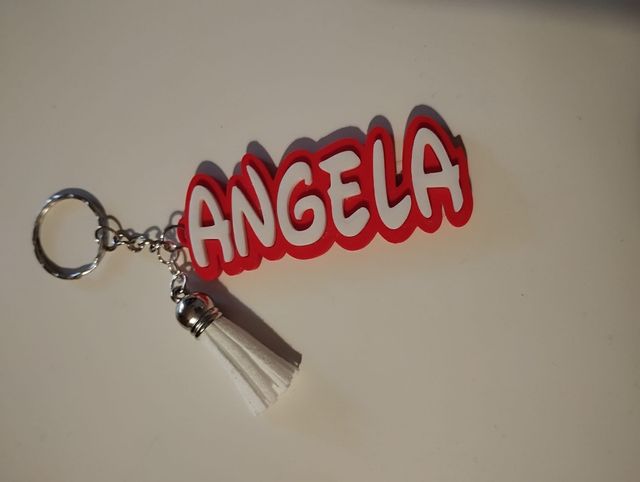 Llavero nombre Ángela