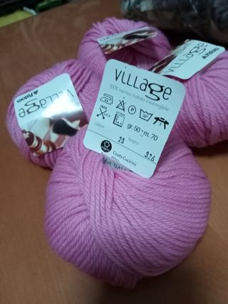🧶lotto 29 gomitoli in mix e 10x2 ferri