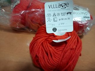 🧶lotto 29 gomitoli in mix e 10x2 ferri