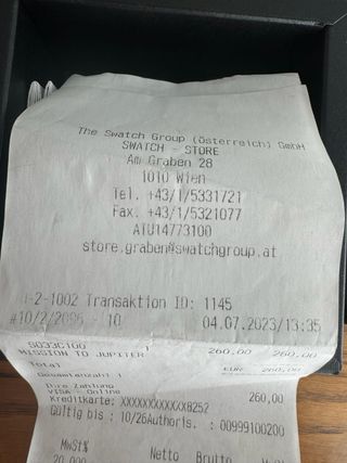 Swatch Moonswatch Jupiter