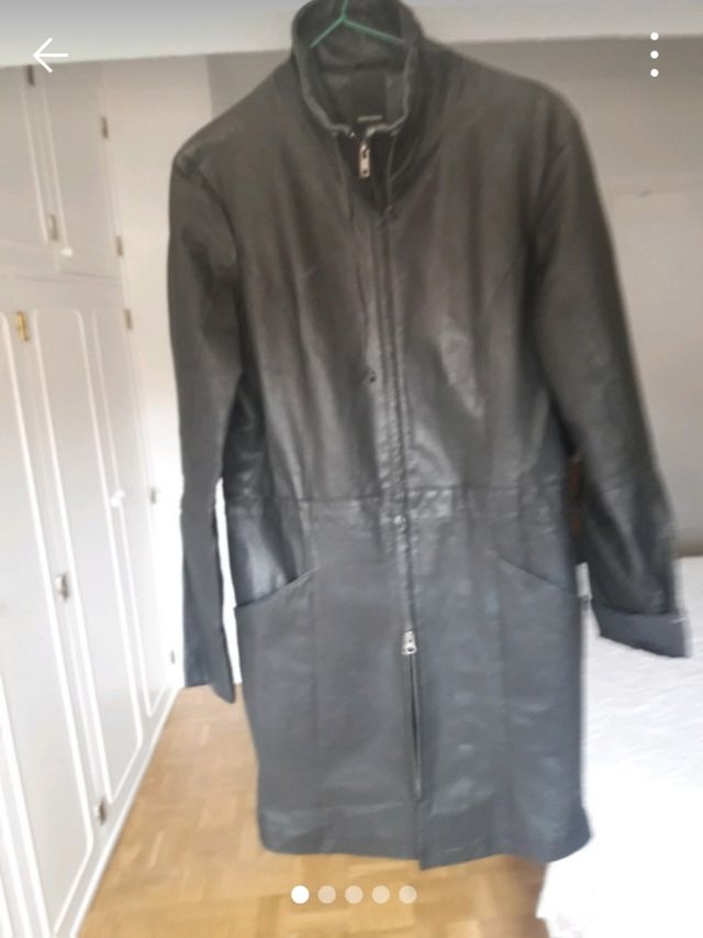 Abrigo de cuero de Vero Moda