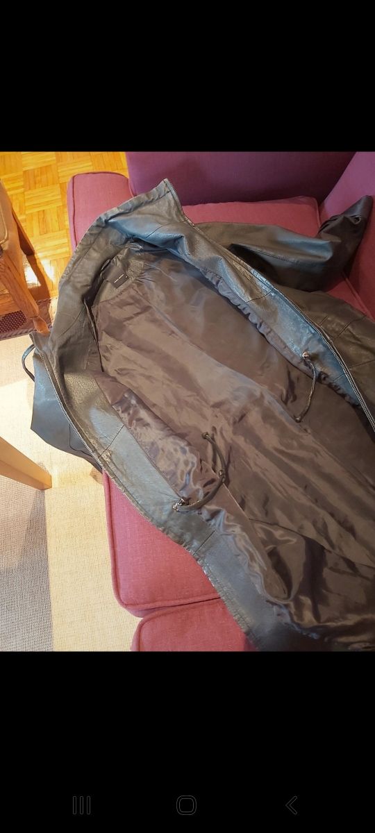 Abrigo de cuero de Vero Moda