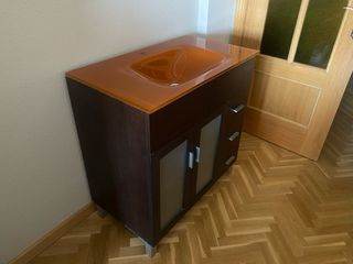 Mueble baño con espejo