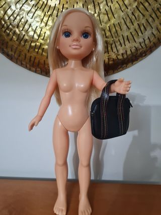 Muñeca con bolso Nancy azafata iberia
