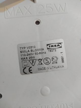 Lampara de noche infantil