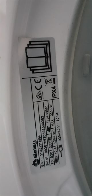 Módulo electrónico lavadora Balay TI6212