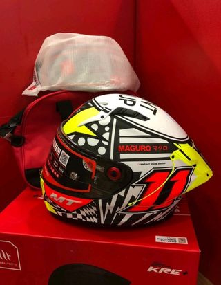 Casco MT KRE+ Carbon Replica Sergio García TALLA M